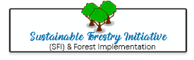 Sustainable Forestry Initiative (SFI) & Forest Implementation Logo