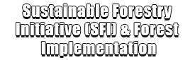 Sustainable Forestry Initiative (SFI) & Forest Implementation Logo